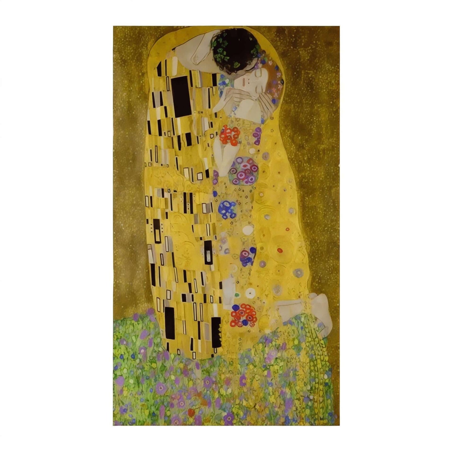 Diamond Painting Set „Der Kuss“ – klassisches Kunstwerk selbst zum Leuchten bringen
