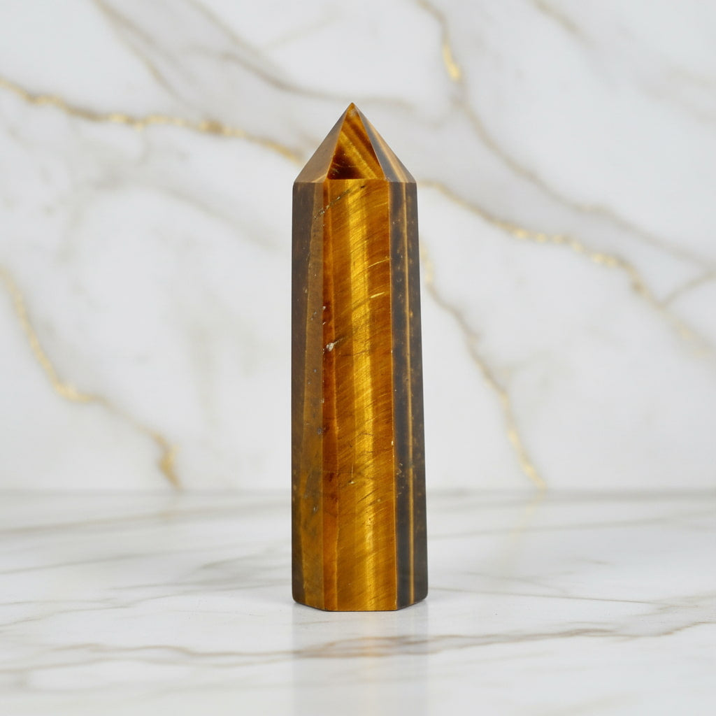 Tigerauge Obelisk – Klarheit & Stärke CrystalScents