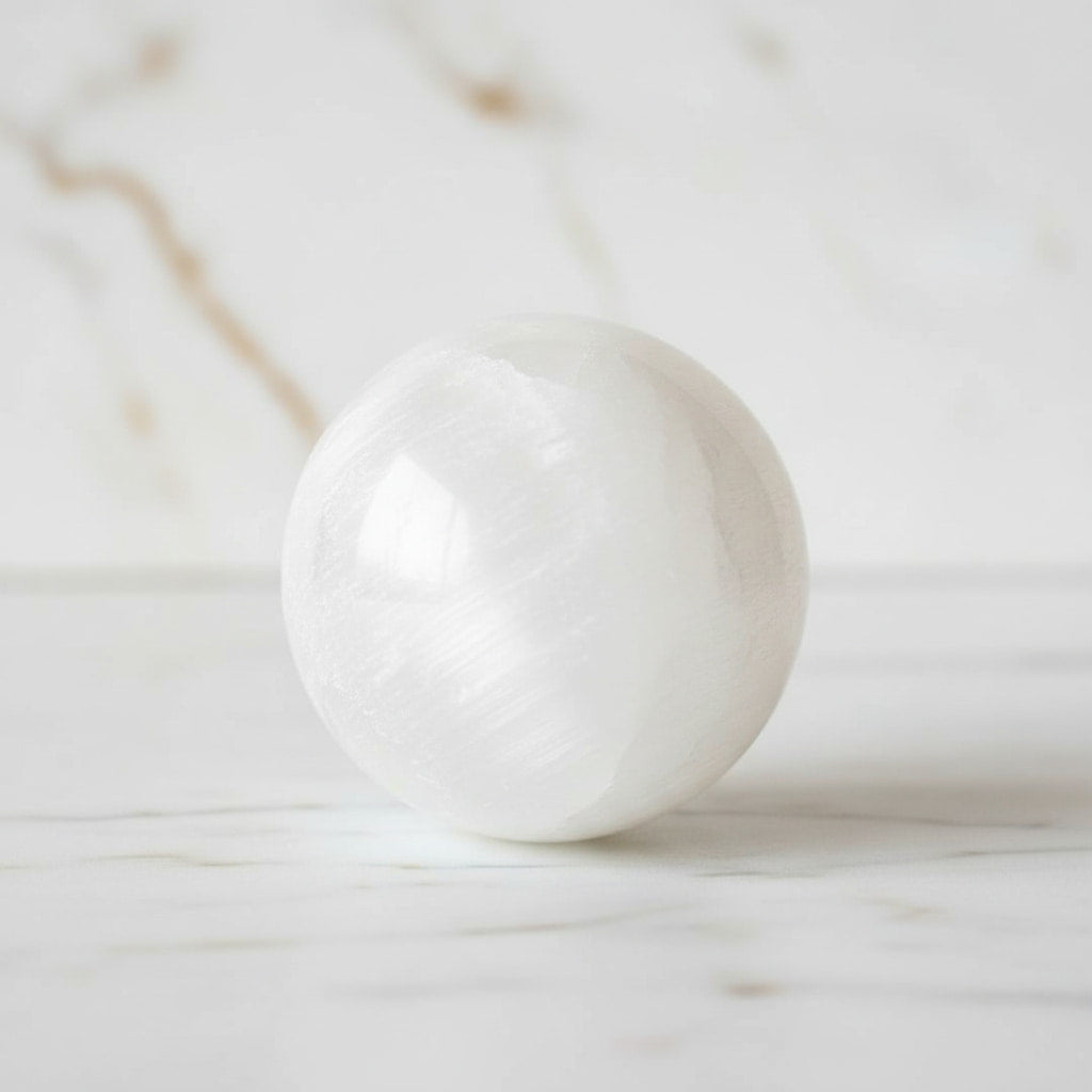 Selenit Kugel – Reinigung & Wirkung