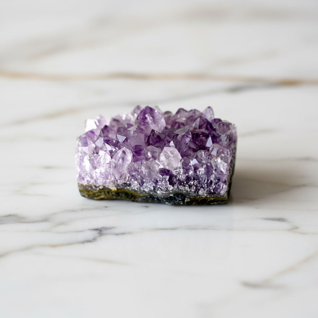 Amethyst Cluster - Dekoration & Meditation