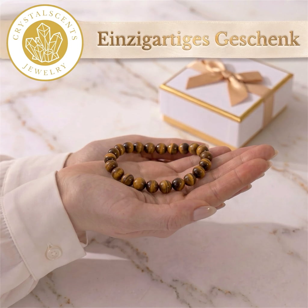 Tigerauge Kugelarmband - Schützender Begleiter