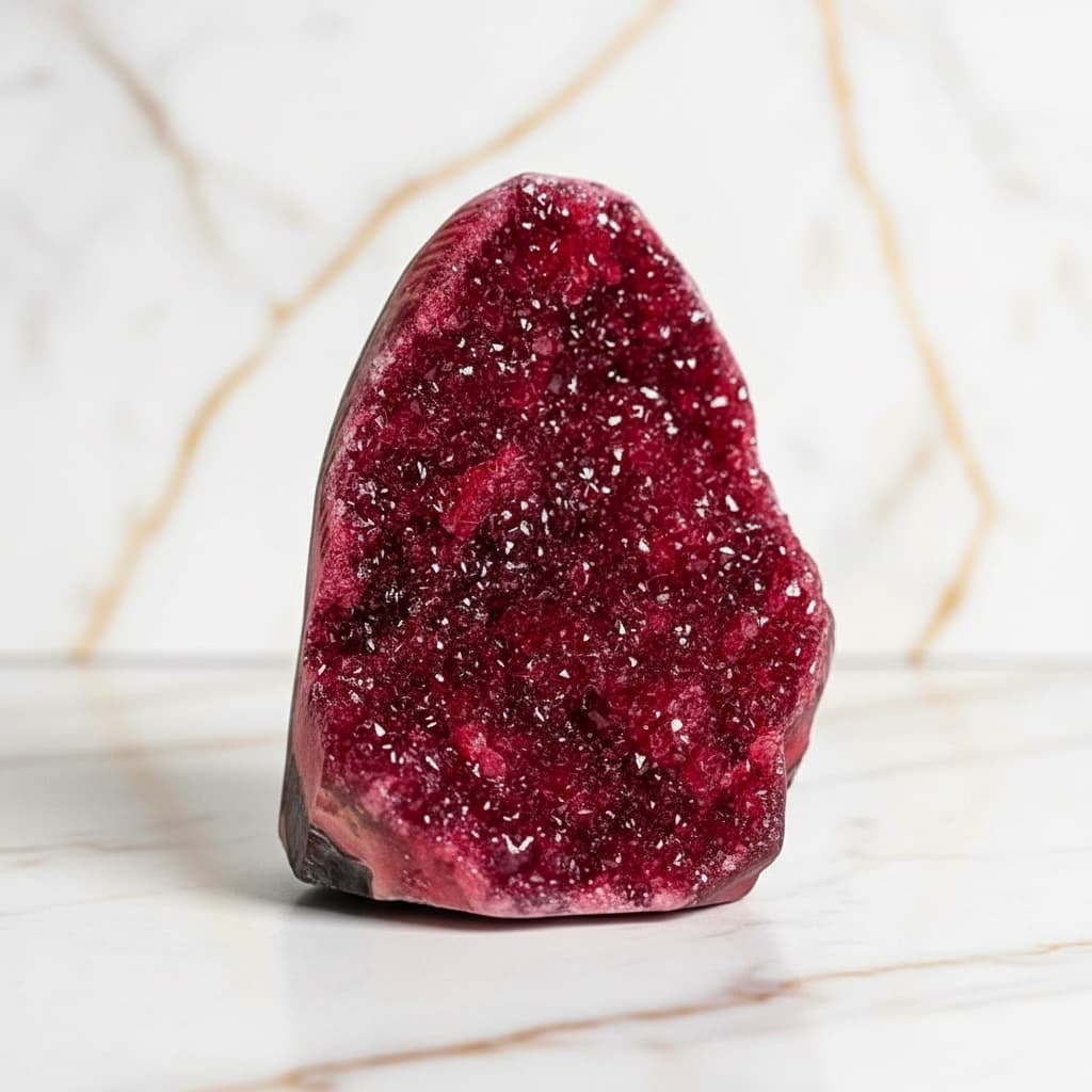 Amethystdruse Rot – Wohnjuwel fürs Zuhause CrystalScents