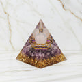 Amethyst Orgonit Pyramide - Klarheit & Inspiration CrystalScents