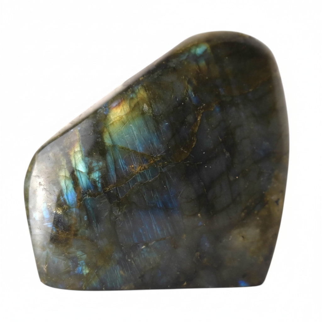Labradorit Freiform – Farbenfrohe Muster CrystalScents