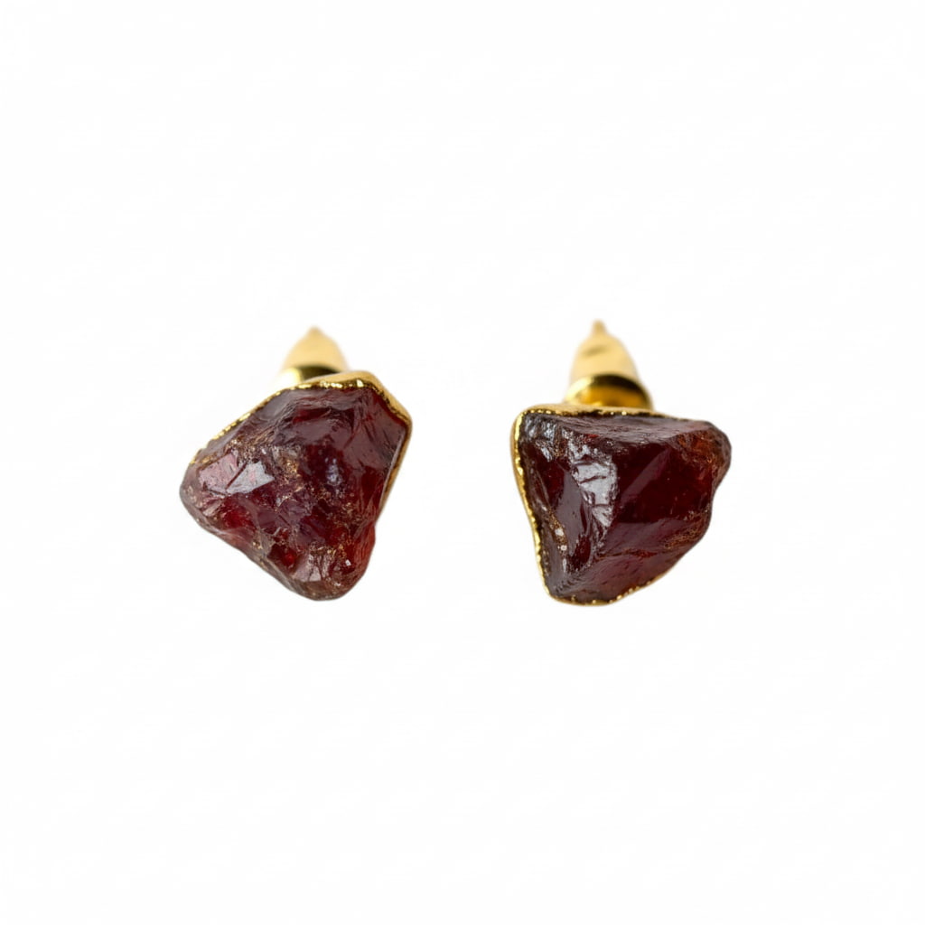 Granat Ohrringe – Energie & Ausstrahlung CrystalScents