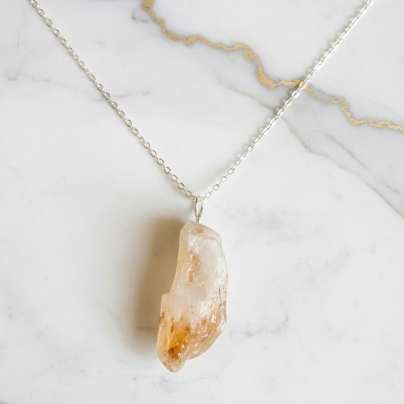 Citrin Halskette – Energie & Lebensfreude JETZT entdecken CrystalScents