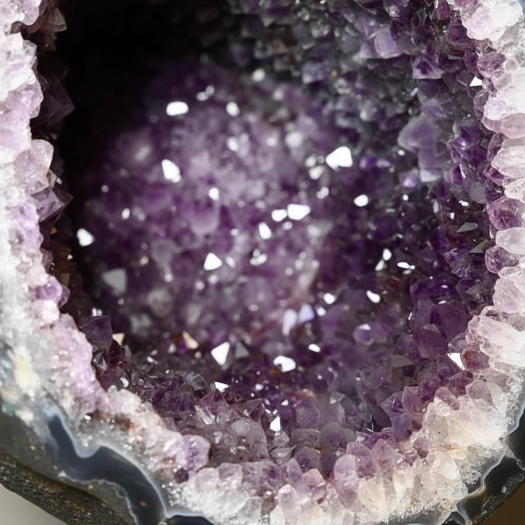Sehr große Amethystdruse – Dekoratives Zentrum 9,95 kg CrystalScents