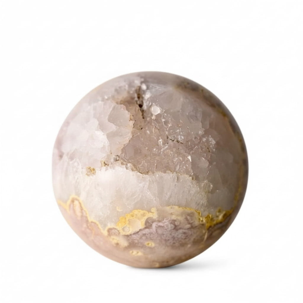 Amethyst Kugel – Rosa Glitzertraum für Harmonie & Balance