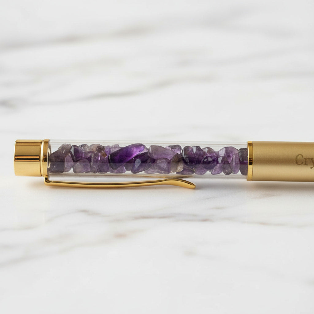 Amethyst Kristallstift - Klarheit & Erinnerung CrystalScents