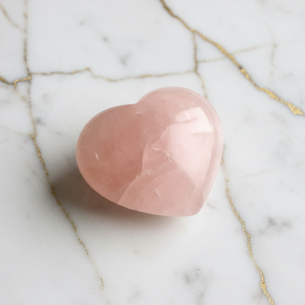 Rosenquarz Herz - Wärme & Fürsorge CrystalScents