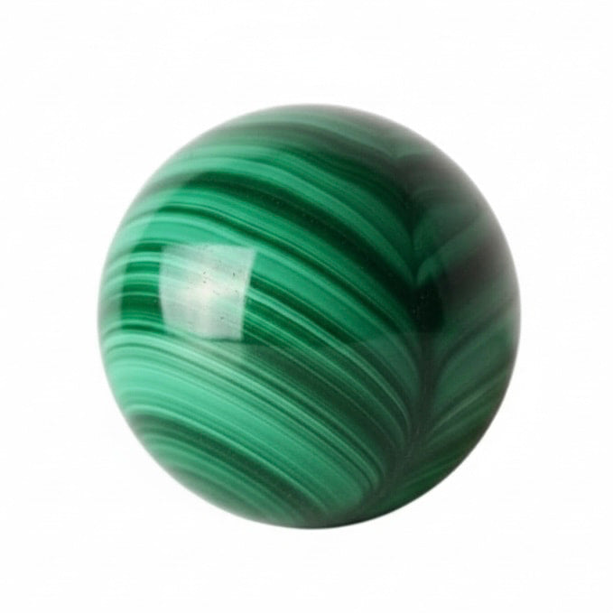 Malachit Kugel – Harmonie & Schutz CrystalScents