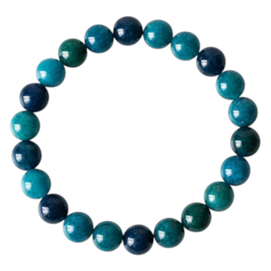 Apatit Kugelarmband - positive Energie