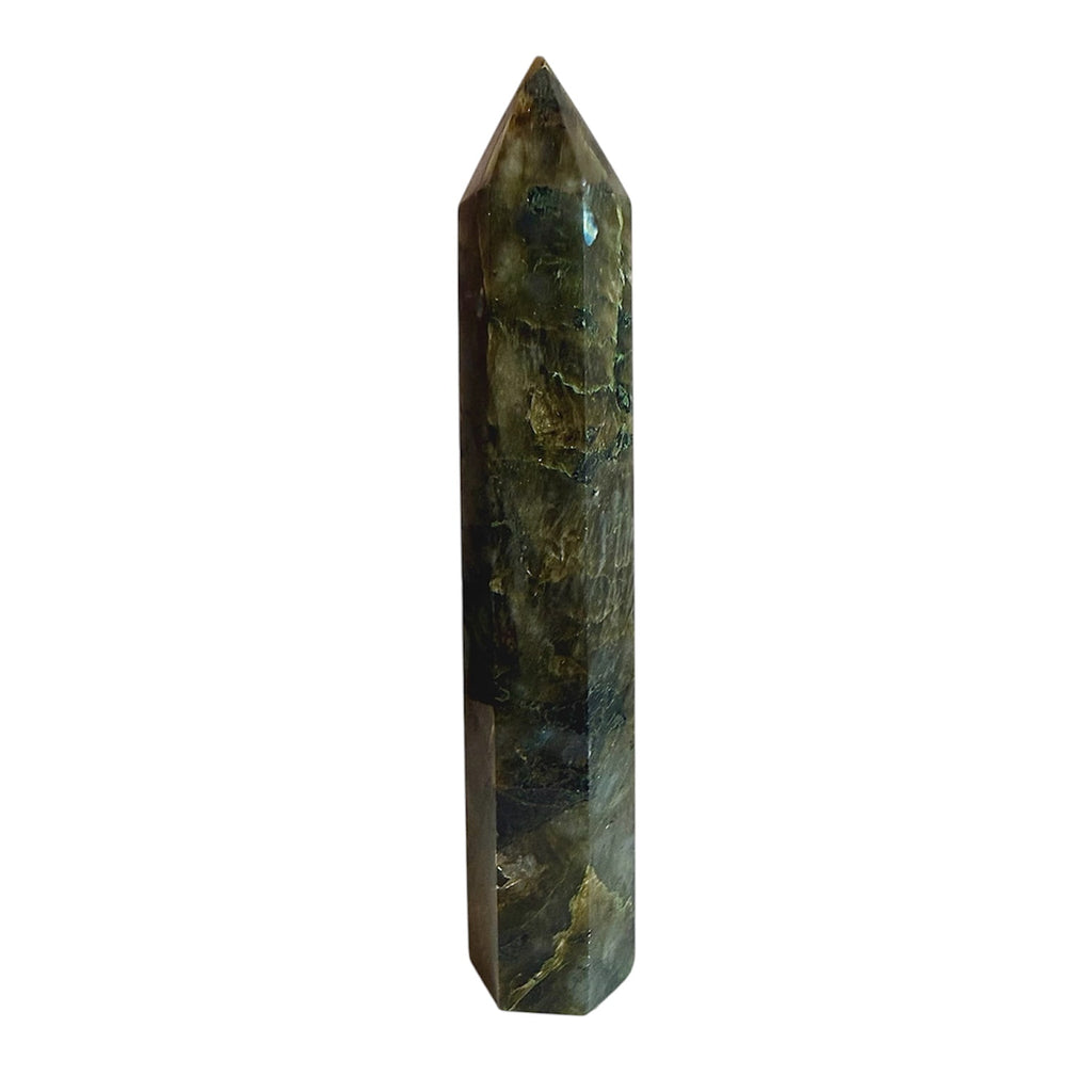 Labradorit Obelisk – Kreativität & Selbstvertrauen