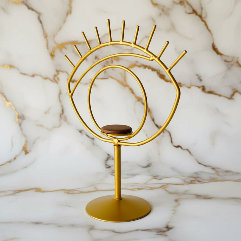 Kugelhalter Gold „Auge“ – Elegante Dekoration CrystalScents