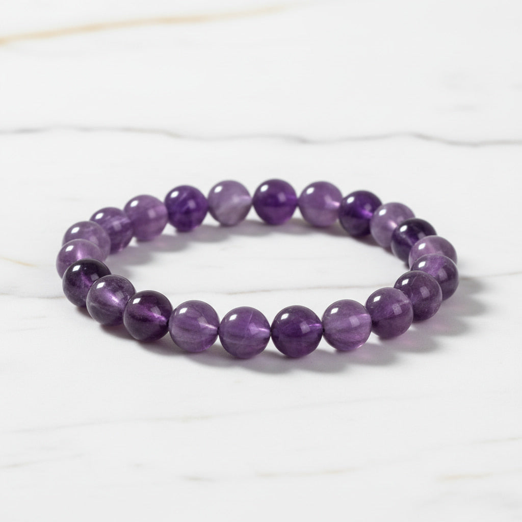 Amethyst Kugelarmband - Zeitlos & Stilvoll