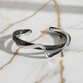 Armband - Perlmutt in Schwarz mit Silber CrystalScents