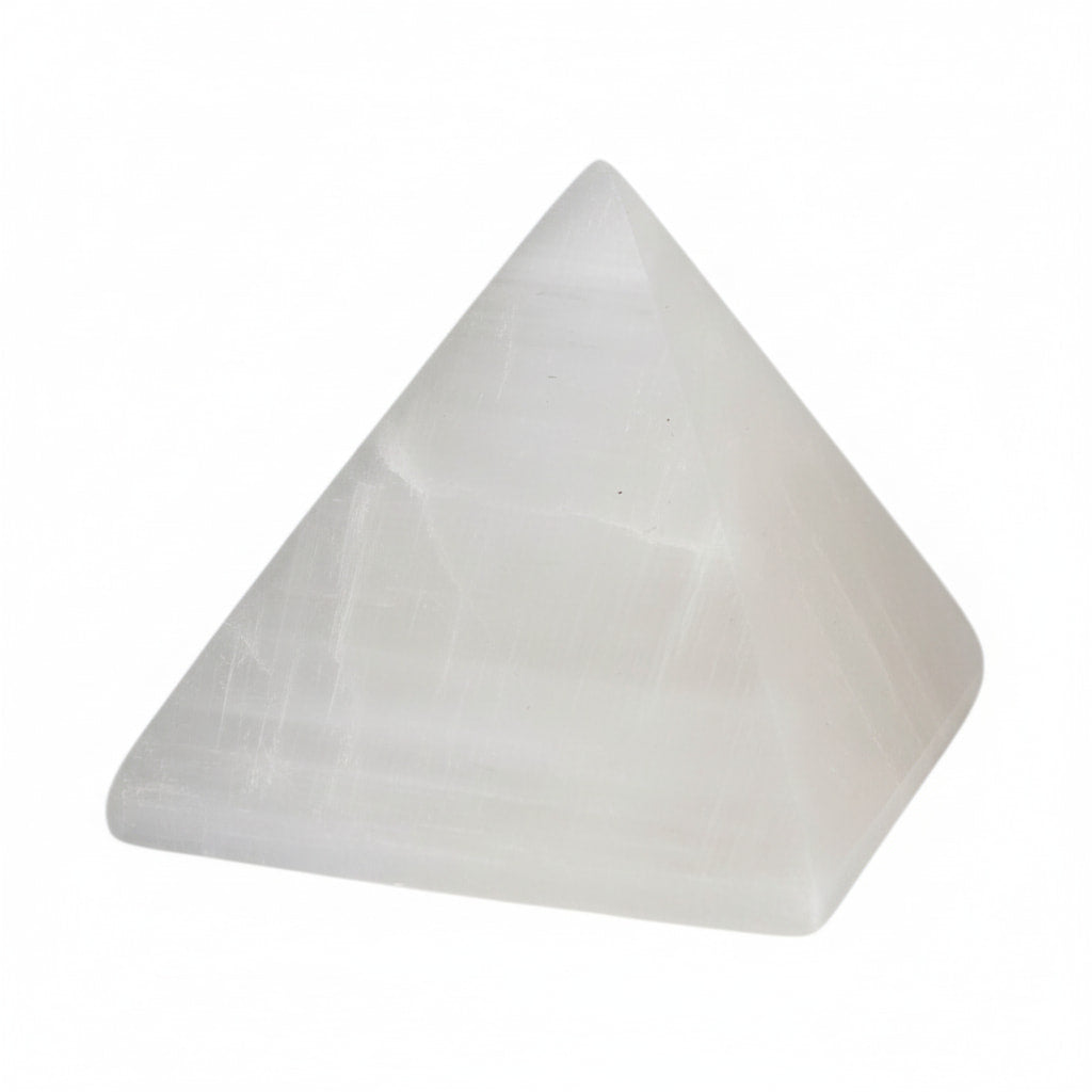 Selenit Pyramide – Kristall für Meditation JETZT sichern CrystalScents