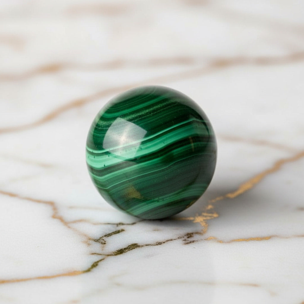Malachit Kugel – Kraft & natürliche Schönheit JETZT sichern CrystalScents