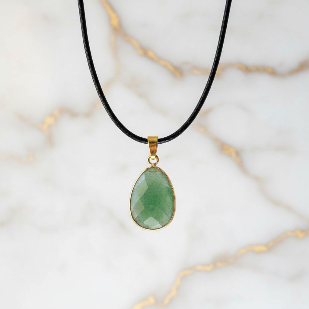 Aventurin Halskette - Facettiertes Glück