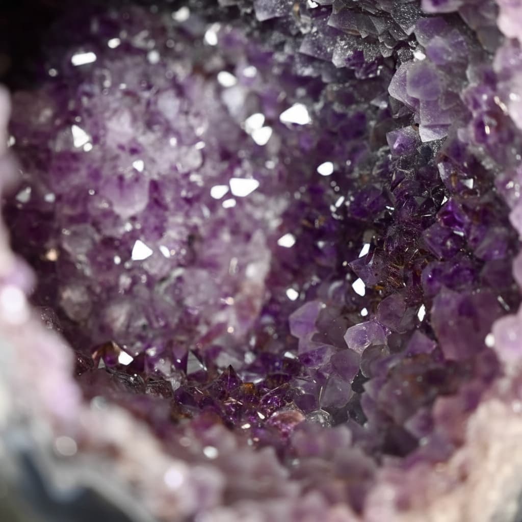 Sehr große Amethystdruse – Dekoratives Zentrum 9,95 kg CrystalScents