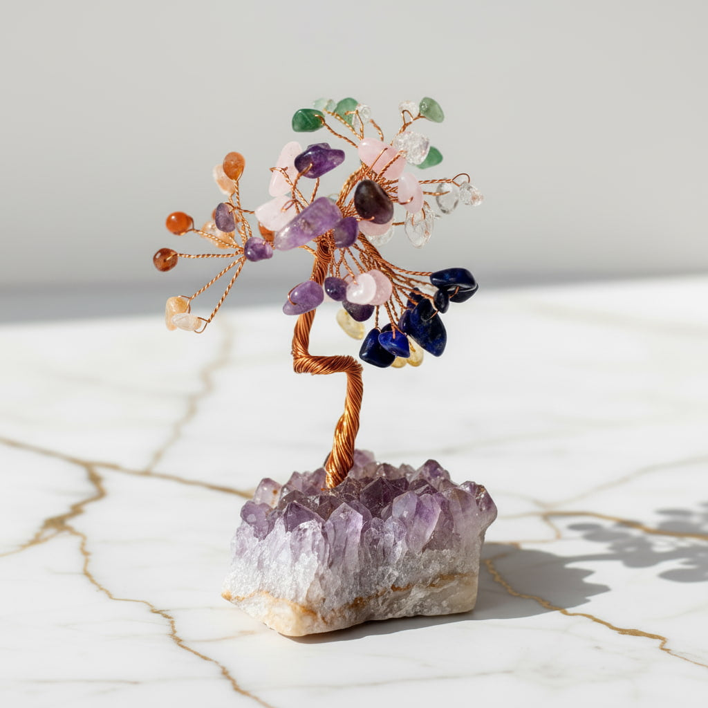 Amethystdruse – Chakra Baum für Harmonie & Energie CrystalScents