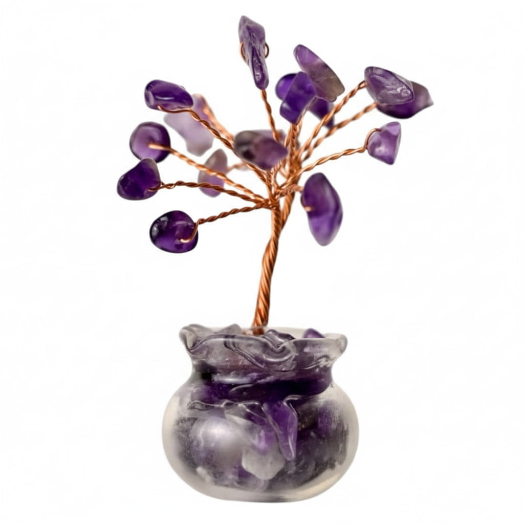 Mini Amethyst Baum – Harmonie & Balance | CrystalScents CrystalScents
