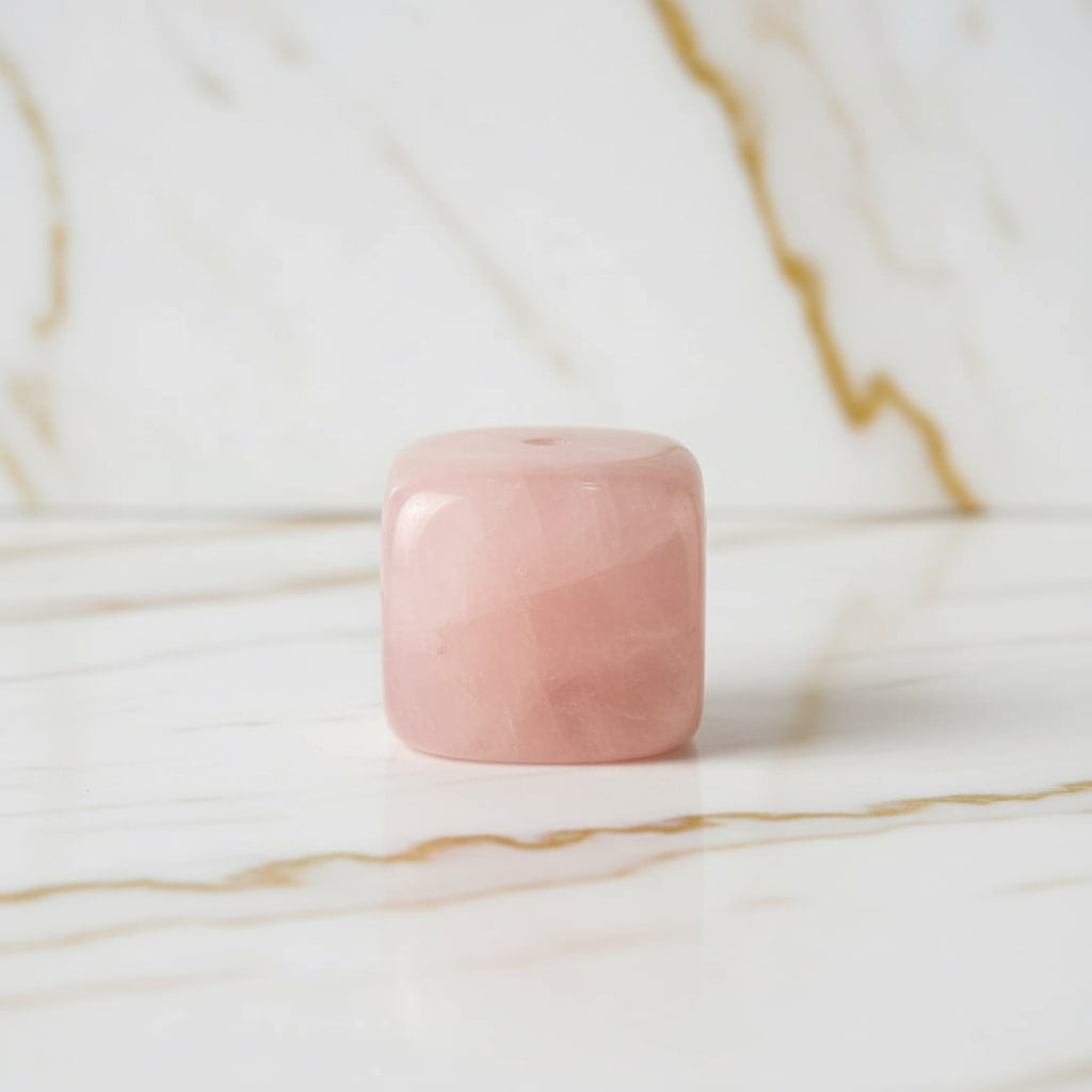 Rosenquarz Duftstäbchenhalter - Liebe entfachen CrystalScents