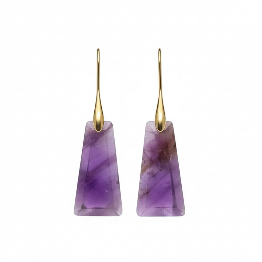 Amethyst Ohrringe – Klarheit & Verbindung CrystalScents