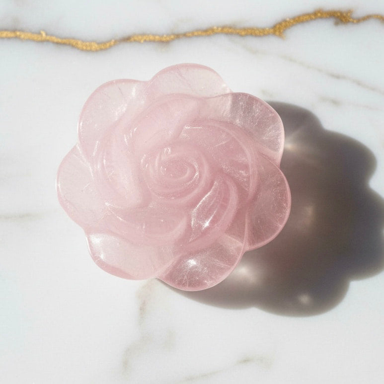 Rosenquarz Rose – Voller Liebe & Harmonie