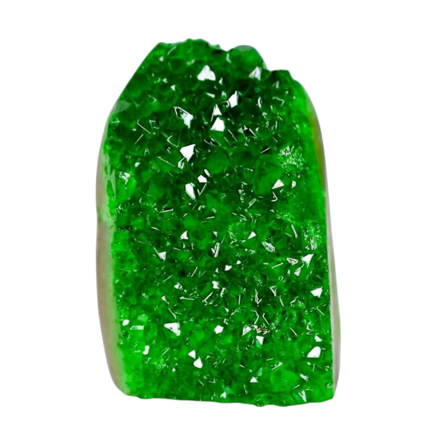 Amethystdruse Grün – Funkelndes Kristall-Wohnhighlight CrystalScents