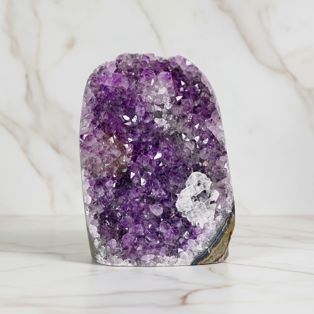 Amethystdruse - Roh & Naturbelassen CrystalScents