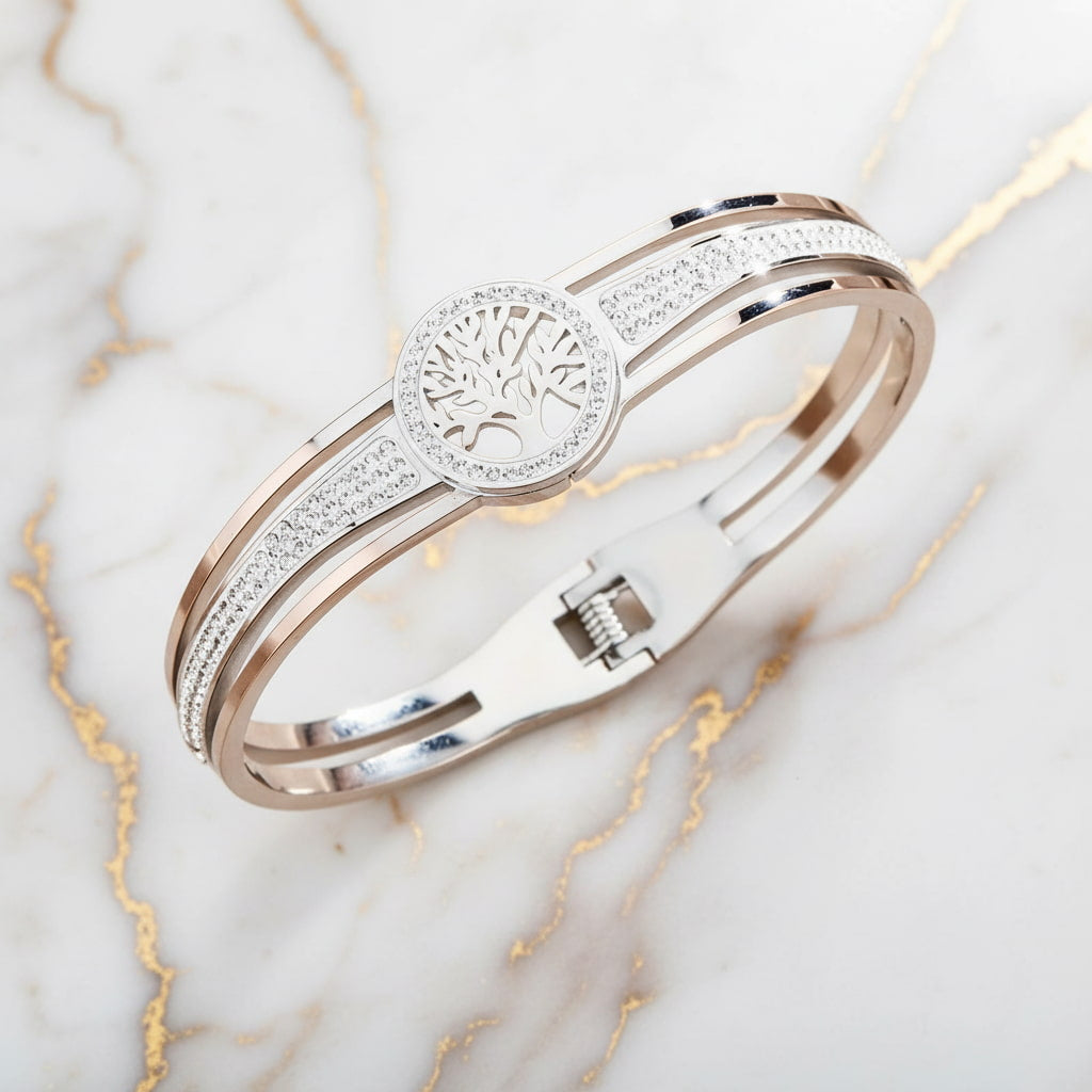 Armband Silber – Baum des Lebens CrystalScents