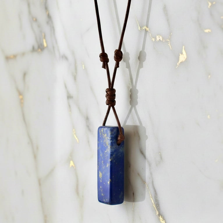 Lapislazuli Halskette - Ausstrahlung & Wirkung CrystalScents
