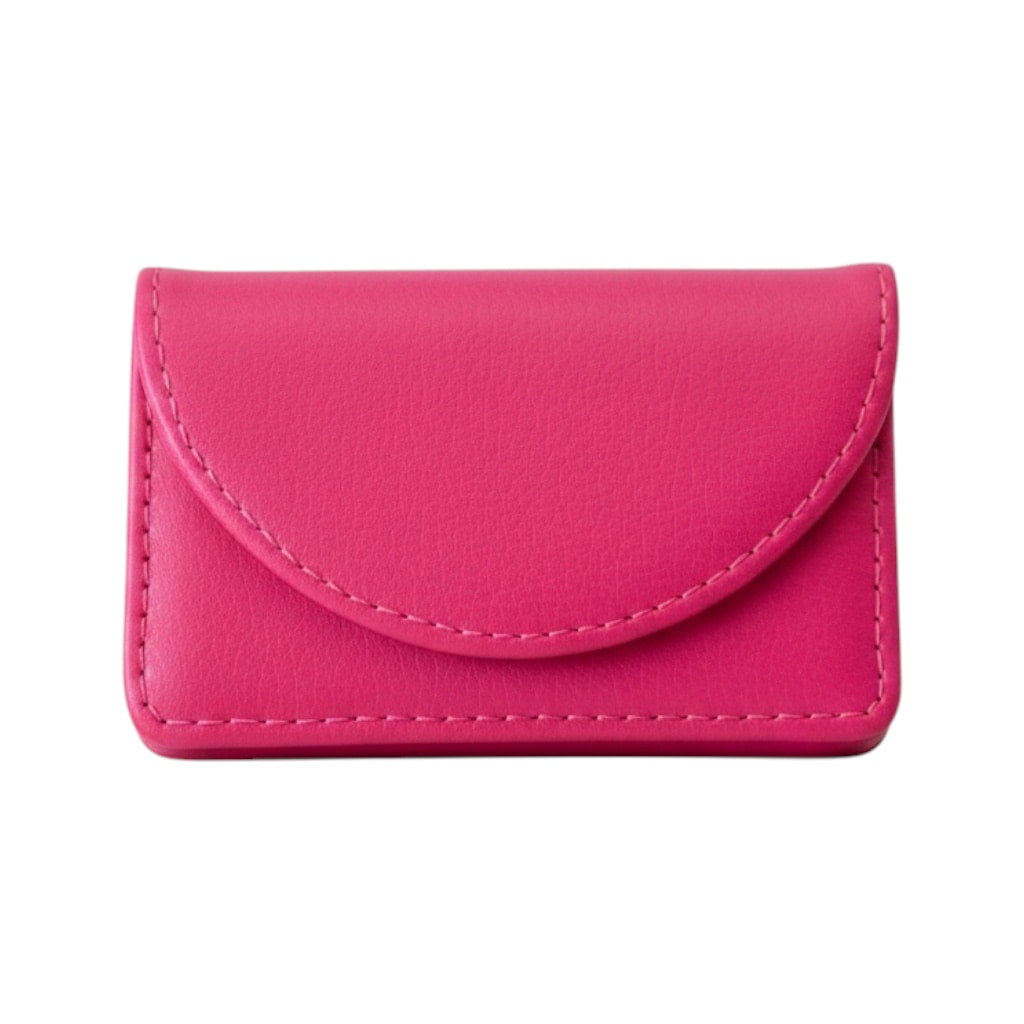 Visitenkartenetui Kunstleder Pink – Hochwertiges Etui fürs Business CrystalScents