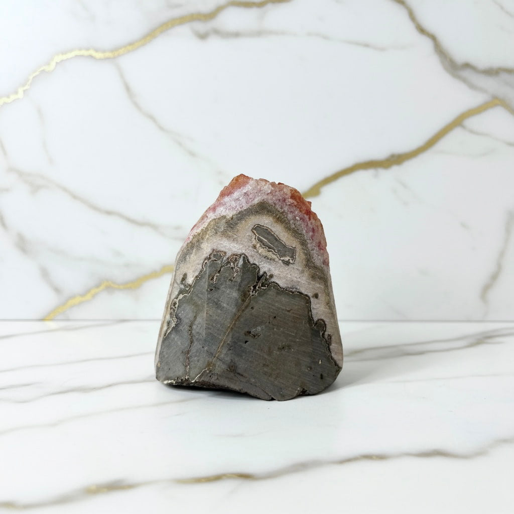 Amethystdruse Gelb – Funkelnder Blickfang für stilvolles Zuhause CrystalScents