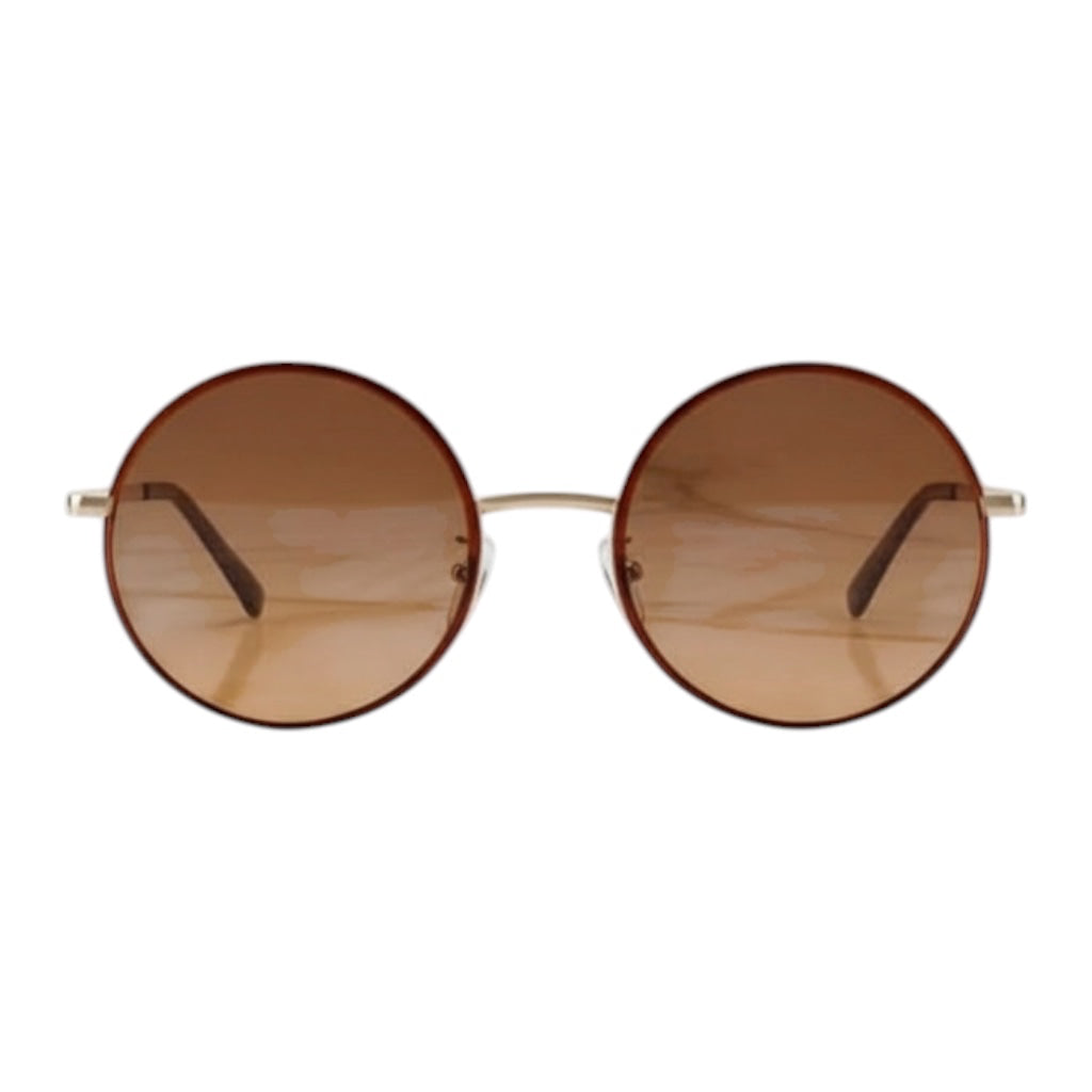 Sonnenbrille – Auffällig rund in Braun CrystalScents
