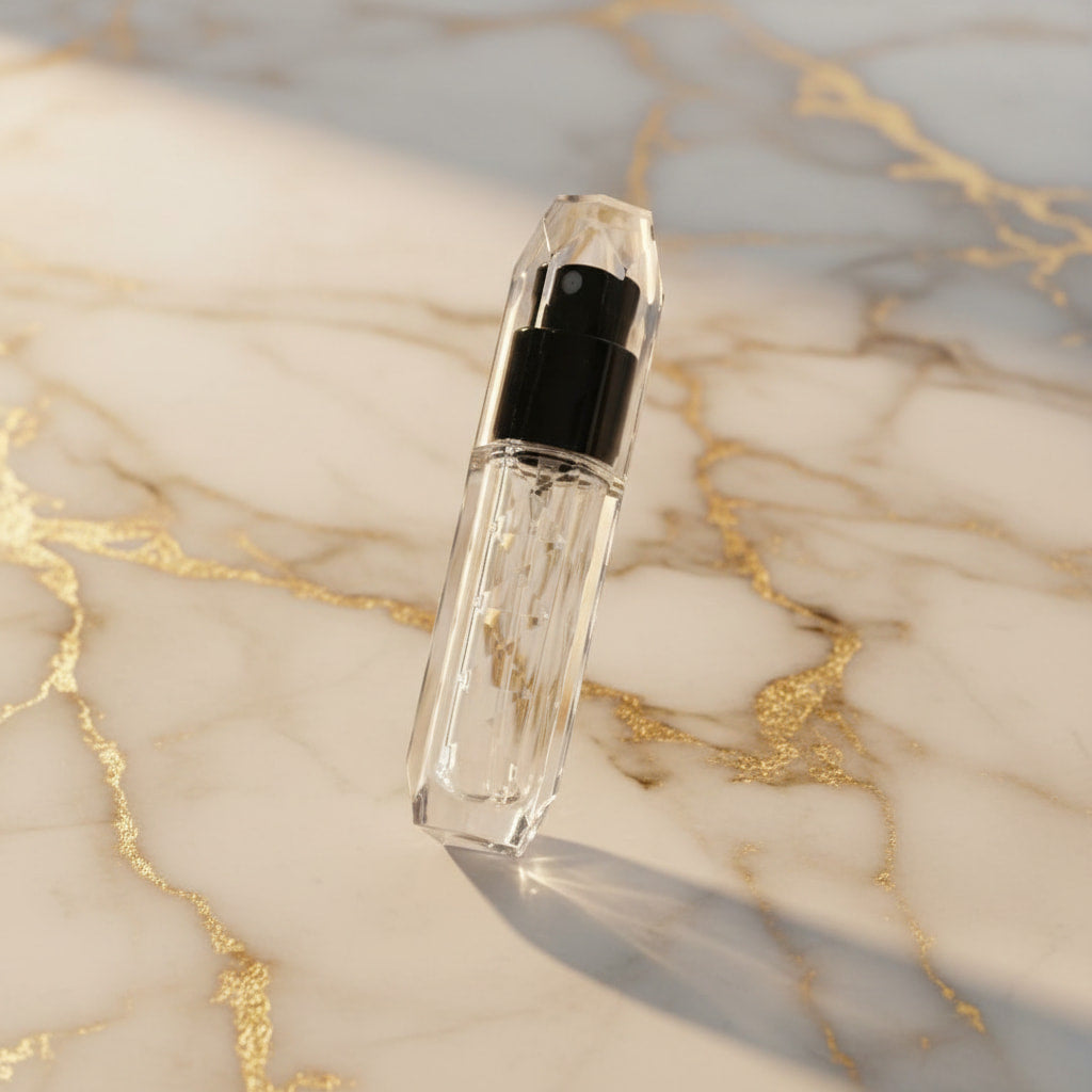 Parfüm Abfüller in Schwarz zum Abpumpen CrystalScents