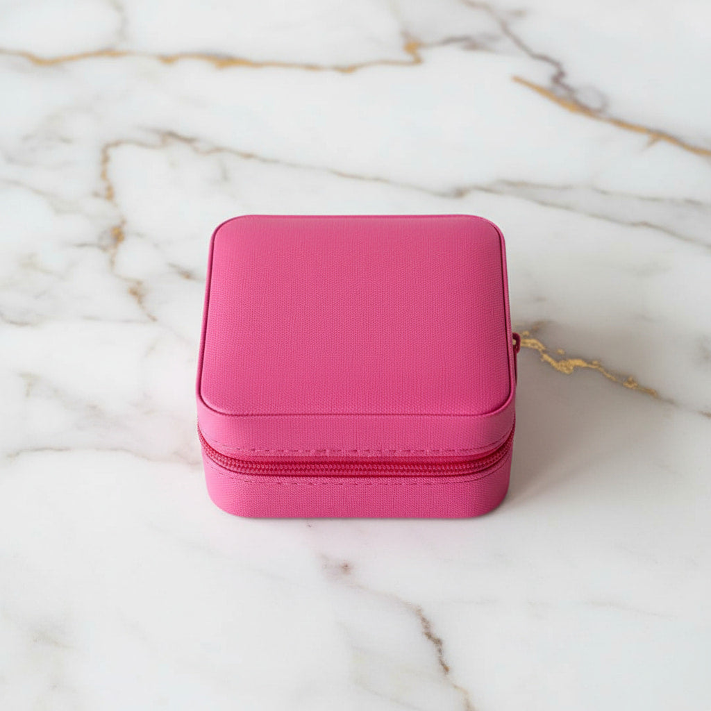 Schmuckbox Pink – Aufbewahrung für Ringe & Ketten CrystalScents