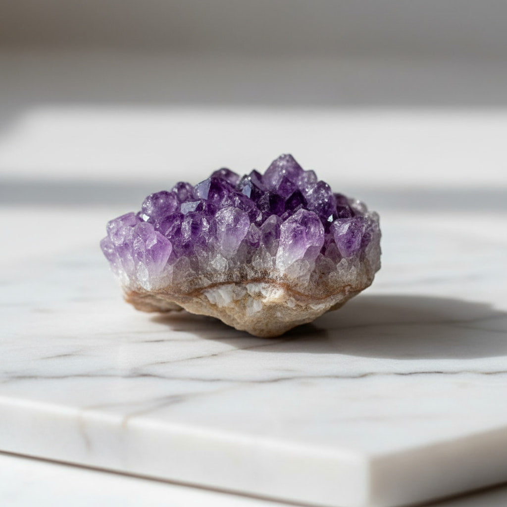 Amethyst Cluster – Funkelndes Unikat