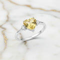 Citrin Ring - Strahlendes Herz CrystalScents