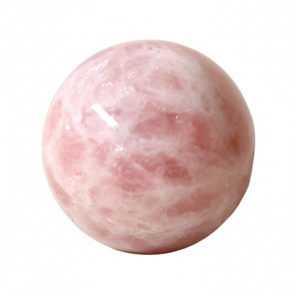 Große Rosenquarz Kugel – Gelassenheit & Geborgenheit CrystalScents