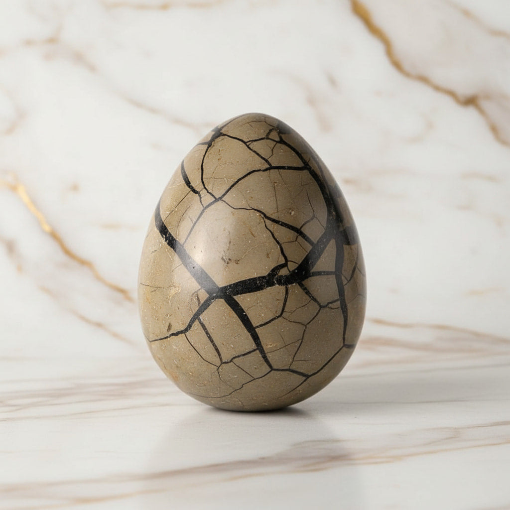 Großes Septarian Ei – Majestätisches Naturjuwel CrystalScents