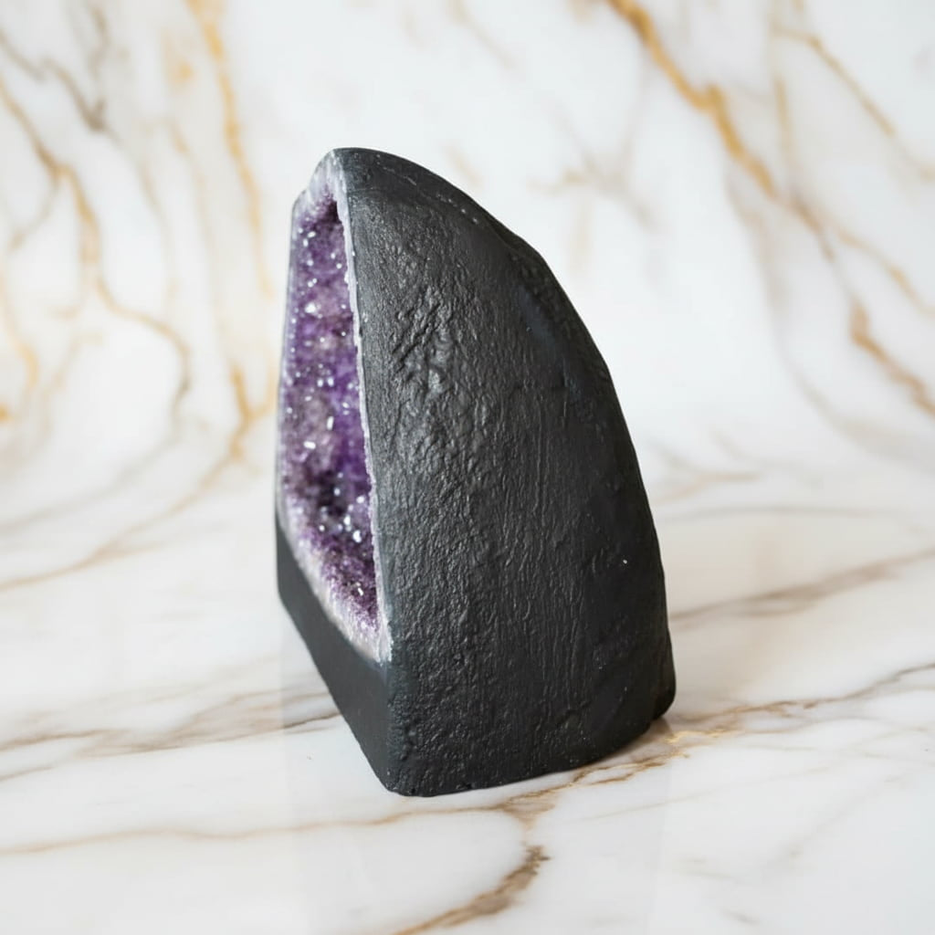 Sehr große Amethystdruse 14 kg – Mystische Kristallhöhle CrystalScents