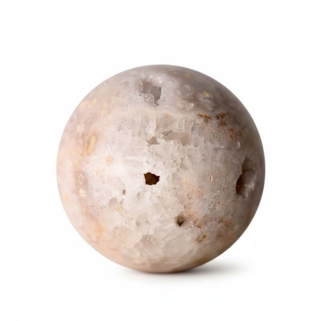 Amethyst Kugel – Rosa Glitzertraum für Harmonie & Balance