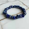Lapislazuli Splitterarmband – Fokus & Klarheit CrystalScents