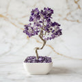 Amethyst Baum in Keramik – Harmonie & Balance CrystalScents