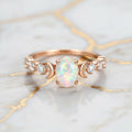 Opal Ring Roségold – Ausdrucksstarke Eleganz CrystalScents