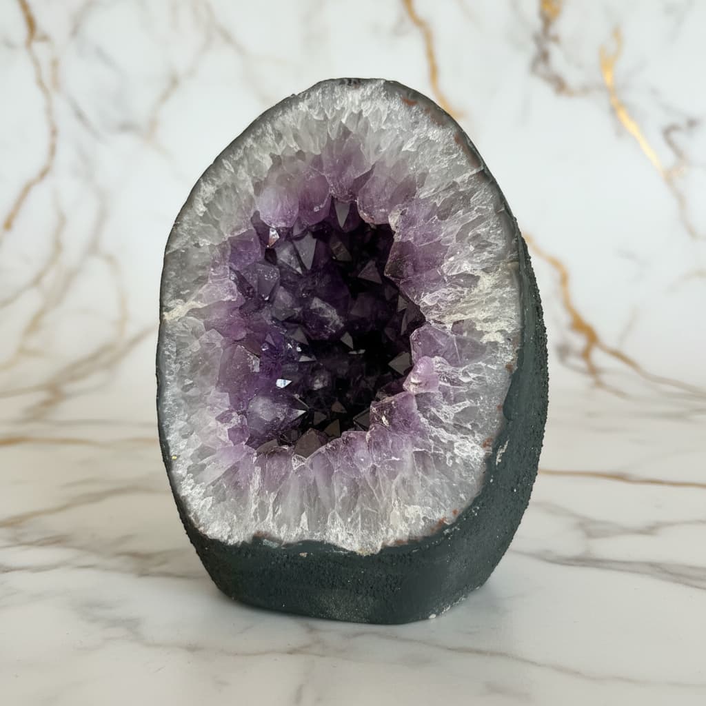Große Amethystdruse 14,4 kg - Majestätisches Naturwunder CrystalScents