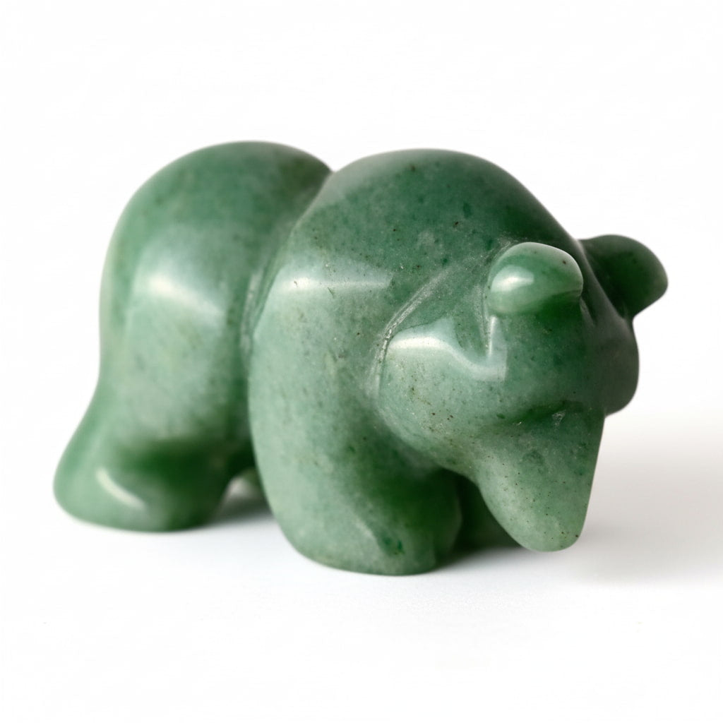 Aventurin Bär – Charmantes Kristallobjekt