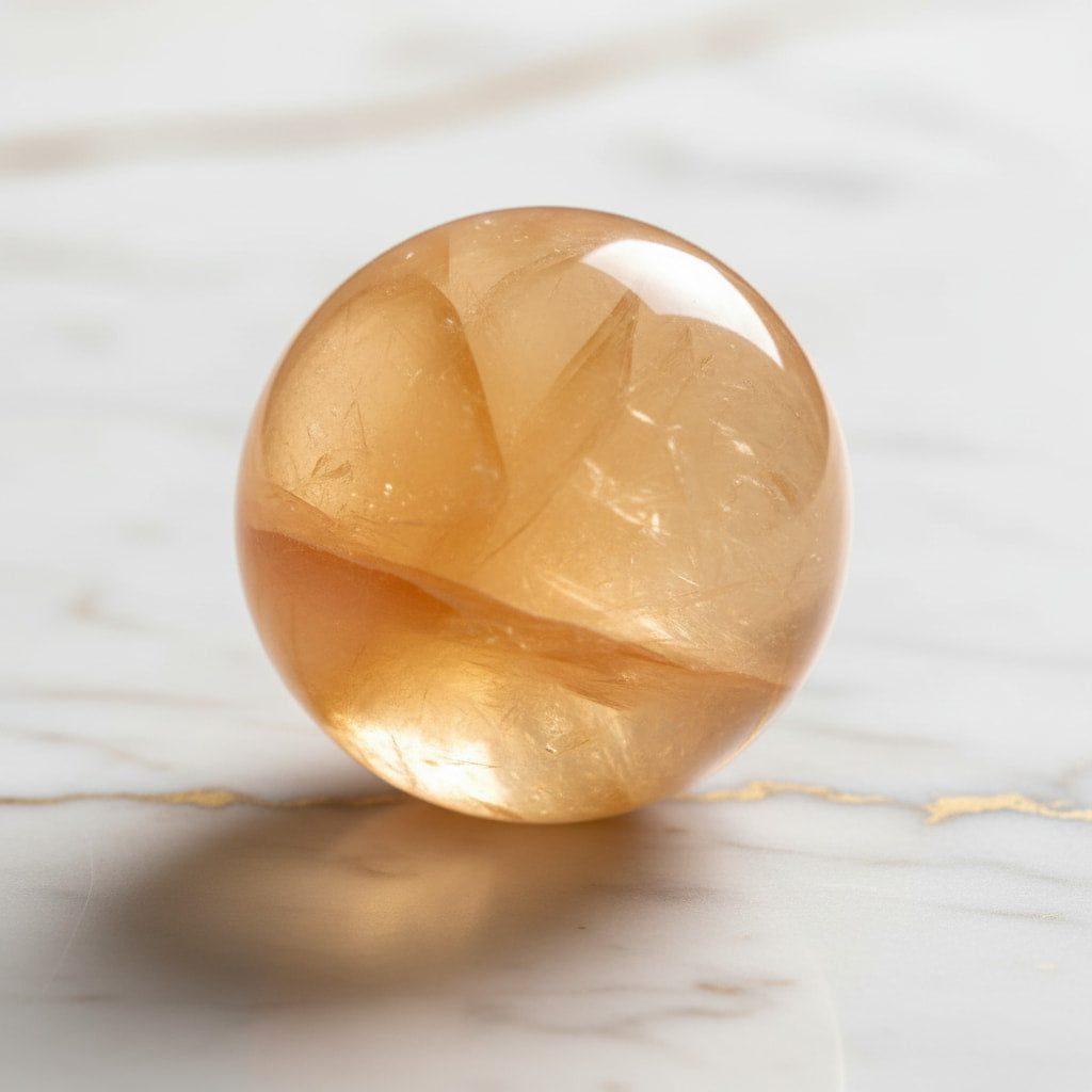 Calcit Kugel - für Wärme & Vitalität CrystalScents